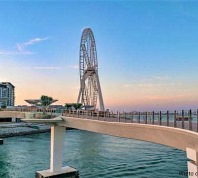 BLUEWATERS PEDESTRIAN BRIDGE